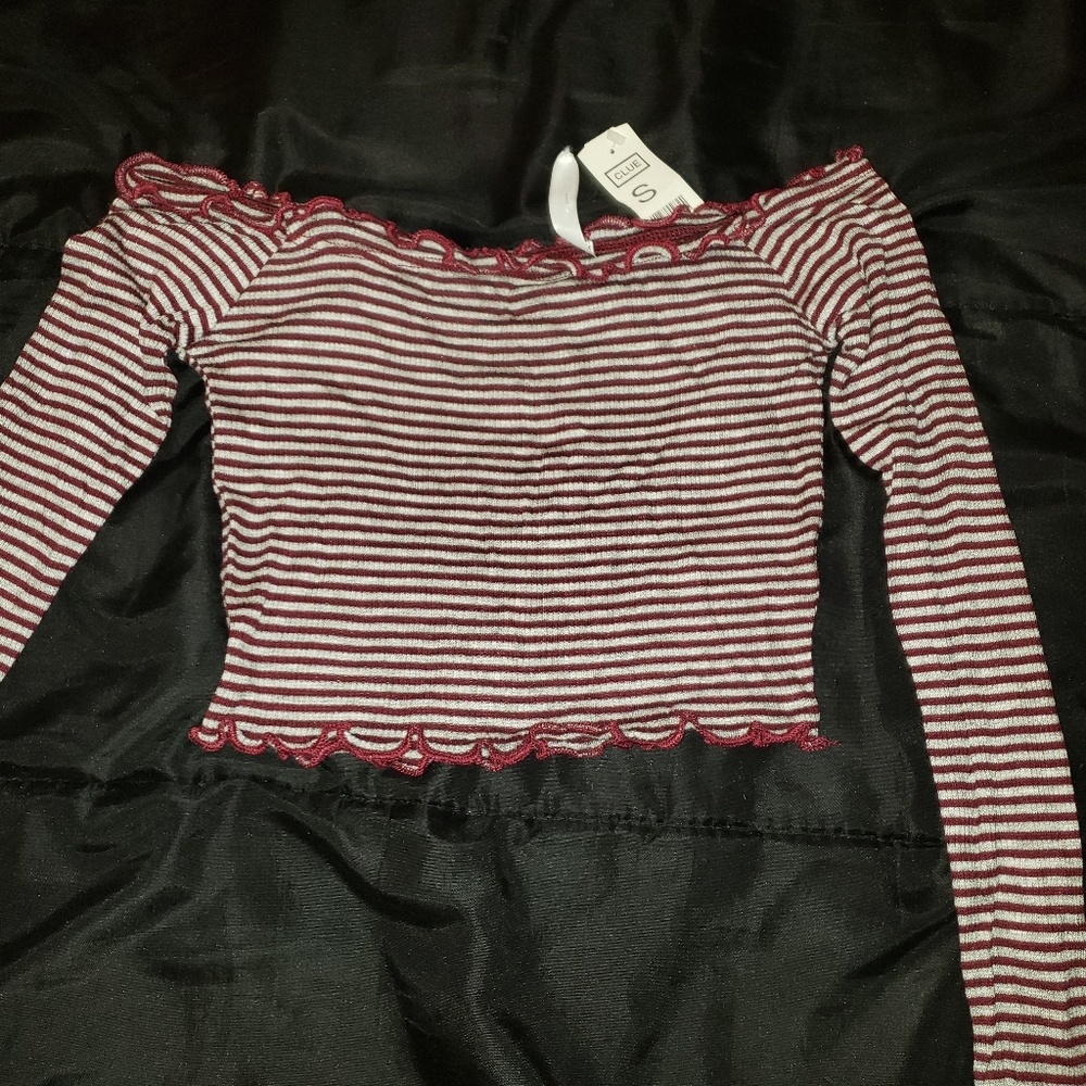 Stripped long sleeve